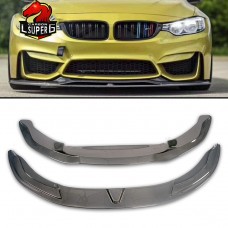 Передняя Губа из Углеродного Волокна для Bmw M3 M4 F80 F82 - Стиль и Качество в Черном Цвете