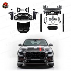 Комплект Обвеса Legai Half Carbon для Audi Rsq8 - Стиль M, Углеродное Волокно, Черный.