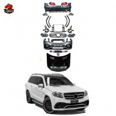 Новый Облик для Mercedes Gl-klasse: Комплект Кузова Gls63 с Фарами, Капотом и Бампером