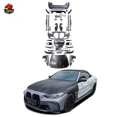 Обвесы BMW 4 серии M4 2020-2022: полный комплект, Черны