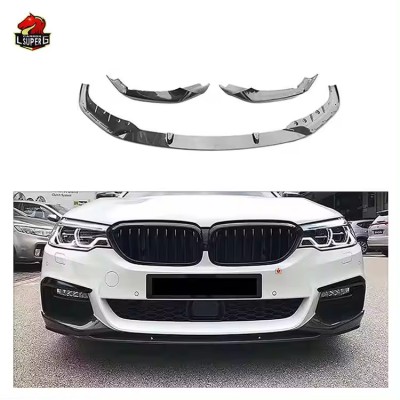 Передняя губа BMW 5 серии G30 G38 из углеродного волокн