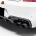 Эксклюзивный углеродный задний диффузор для BMW M6: сти
