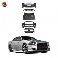 Обвес Srt Style для Dodge Charger: Мощный Стильный Комплект в Черном Цвете!