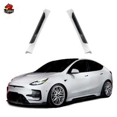 Боковая юбка из углеродного волокна для Tesla Model Y. 