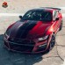 Обвес для Ford Mustang GT500 2018-2020, Черный пластик,
