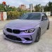 Бампер для BMW 3 серии M3C, Черный, ПП, Защита от ультр