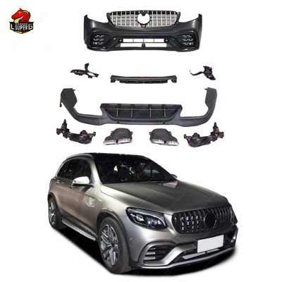 Обвес для Mercedes-Benz GLC Class - стиль GLC63, пласти