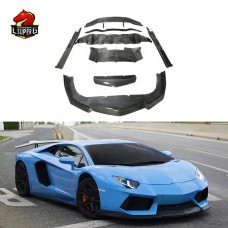 Комплект Кузова из Углеродного Волокна для Lamborghini Aventador в Черном Цвете