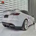Обвес-спойлер Tesla Model Y в стиле D из углеродного во
