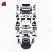 Обвес для BMW 7 серии F01 F02 G11 G12, стиль M760, черн