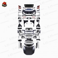 Обвес для Bmw 7 Серии F01 F02 G11 G12, Стиль M760, Черный Пластик.