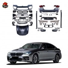 Bmw 5 Серии F10 Обновление До G30 Lci M5 Body Kit Pp Black