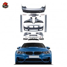 Бампер M3 для Bmw F30 F35, Черный Пластик