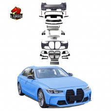 Бамперы Bmw 3-й Серии M3 Черного Цвета из Пластика.