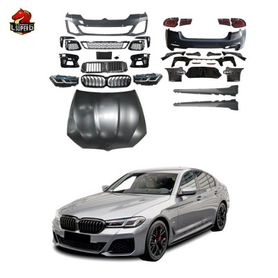 Обвес MT для BMW 5 серии G30: сила стиля в черном пласт