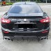 Диффузор заднего бампера Maserati Ghibli в углеродном в