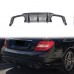 Диффузор заднего бампера Mercedes-Benz C63 AMG - элеган Диффузор заднего бампера Mercedes-Benz C63 AMG - элеган