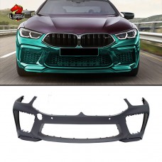 Обвес Bmw M8 из Полипропилена в Стиле M8, 2019+: Передний Бампер, Крыло, Задний Бампер, Выхлопная Система.