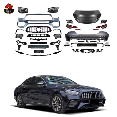 Body Kit Mercedes-Benz E-klasse E63 AMG Black Plastic U