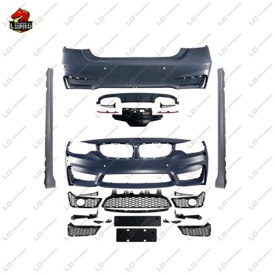 Обвес BMW 4 серии F32 в стиле M4 из полипропилена, черн