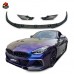 Передний бампер BMW Z4 из углеродного волокна, черный.