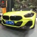 Передний бампер BMW Z4 из углеродного волокна, черный.