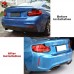 Задний бампер M2 для BMW 2 F22/F23, ПП, черный