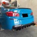Диффузор заднего бампера BMW 5 серии F10 M5, кованый ка