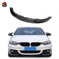 Передняя Накладка Mp для Bmw 4 Серии F32. Черный Углеродный Стиль!