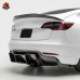 Диффузор из углеродного волокна для Tesla Model 3 - сти Диффузор из углеродного волокна для Tesla Model 3 - сти