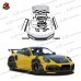 Комплект переднего, заднего бампера и спойлера Porsche 