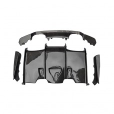 Накладка на Бампер Psm Style для Bmw 4 Серии M3/m4 из Углеродного Волокна, Черного Цвета.