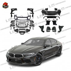 Обвес M8 для Bmw 8 Серии G14 G15: Передний и Задний Бампер, Крыло, Насадка на Выхлопную Трубу