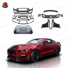 Комплект Кузова Ford Mustang Gt350: Стильный Черный Пластик 2015–2017.