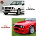 BMW 3 серии E30 Мт Body Kit из ПП пластика, черного цве