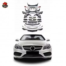 Обвес для Mercedes-benz E-klasse Coupe W207, Черный Пп, Апгрейд Бамперов и Фар