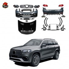 Комплект Кузова Gls Amg для Mercedes-benz W166, Черный, Внешние Детали Автомобиля