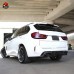 Комплект диффузора заднего бампера BMW X5M из углеродно