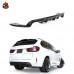 Комплект диффузора заднего бампера BMW X5M из углеродно