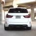 Диффузор из углеродного волокна для BMW X5 M: стиль и э