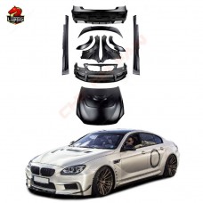 Обвес Pd для Bmw 6 Серии 640i 650i Gran Coupe, Стеклопластик, Черный