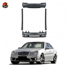 Обвес Amg для Mercedes-benz E-класса E63, Цвет Черный, Карбон
