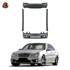 Обвес E63 Amg Look для Mercedes-benz E-класса W211: Стиль и Качество в Черном Цвете!
