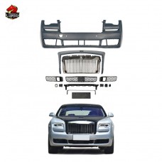 Новый Передний Бампер Rolls-royce Ghost 2-3 Поколения, Черный, из Пп.