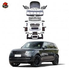 Комплект Кузова Land Rover Range в Стиле «старый на Новый» для Range Rover Executive 2013-2017. Цвет - Черный. Материал - Пп.