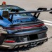 Карбоновый спойлер Porsche 911 GT3: черный из углеродно