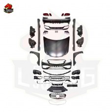 Новый Обвес E63 Amg для Mercedes-benz E-класса: Передний Задний Бампер, Боковые Юбки, Капот, Фары, Фонари. Неокрашенный Пластик.