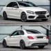 Бампер Mercedes Benz W205 C63 AMG, черный пластик