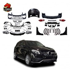 Bамперы Gle63 Amg для Mercedes-benz Ml W166: Стильный Обвес с Фарами