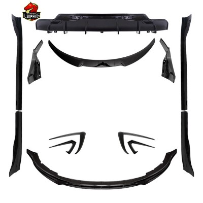 Обвесы для Tesla Model Y, чёрные глянцевые аксессуары